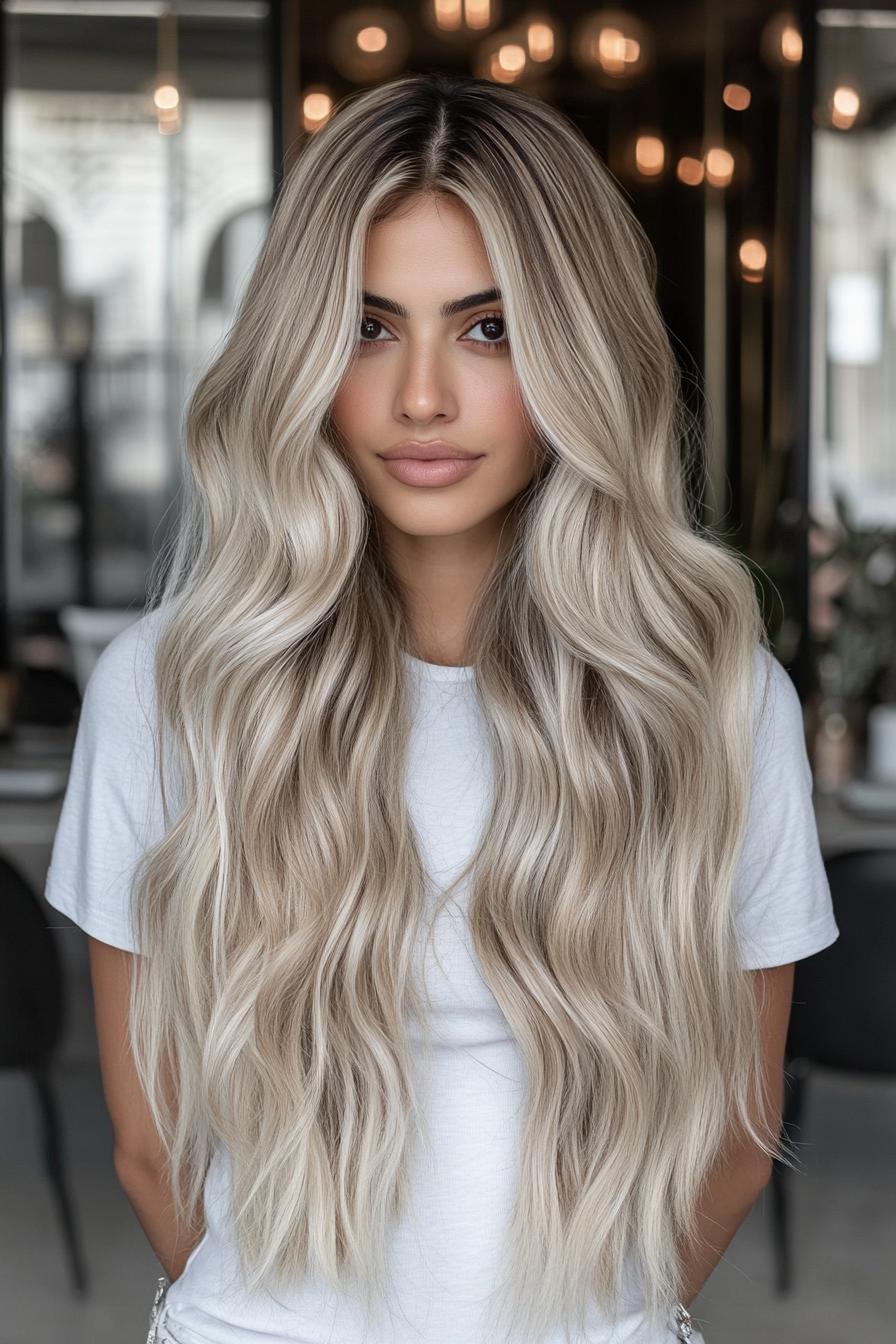 Waves of Ash Blonde