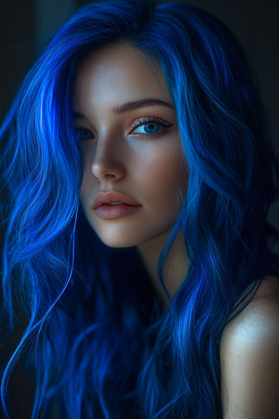 Waves of Blue Elegance