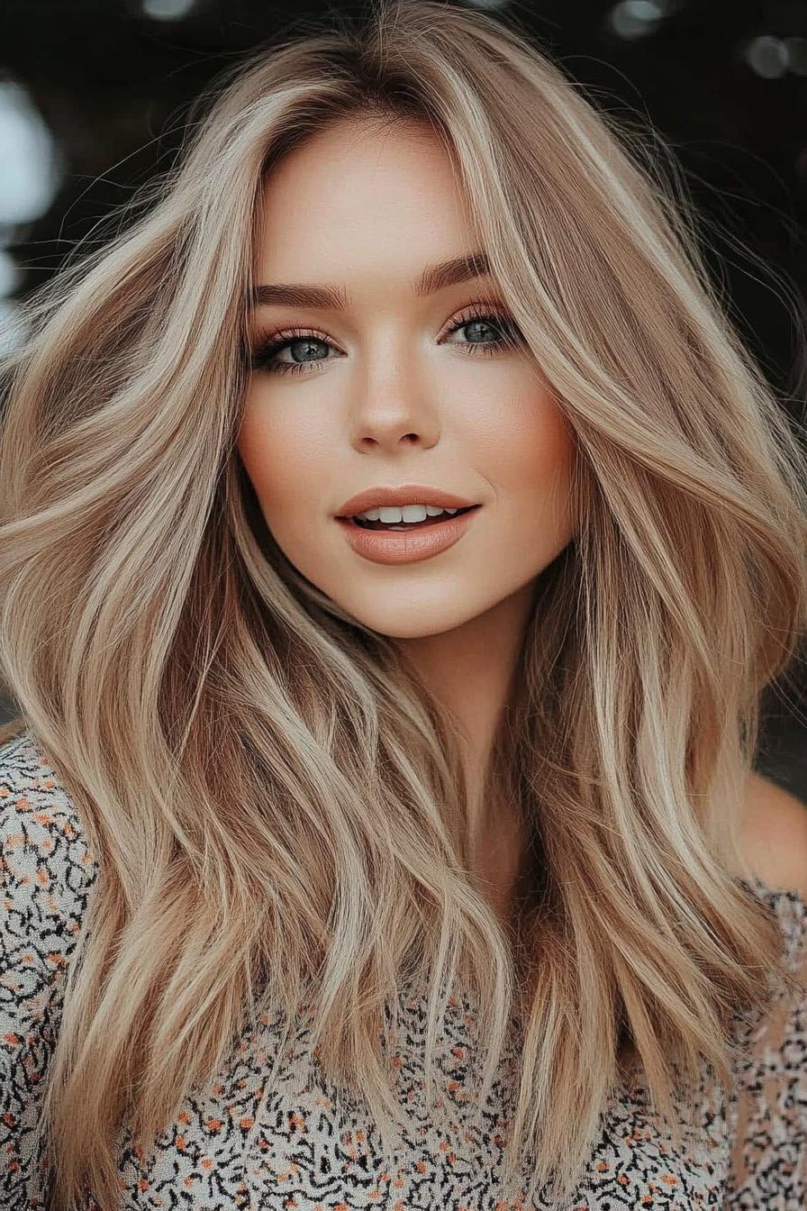 Ash Blonde Waves