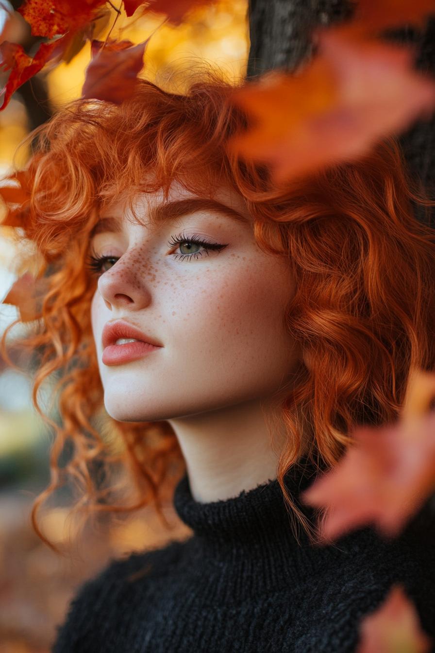 Autumn's Fiery Elegance