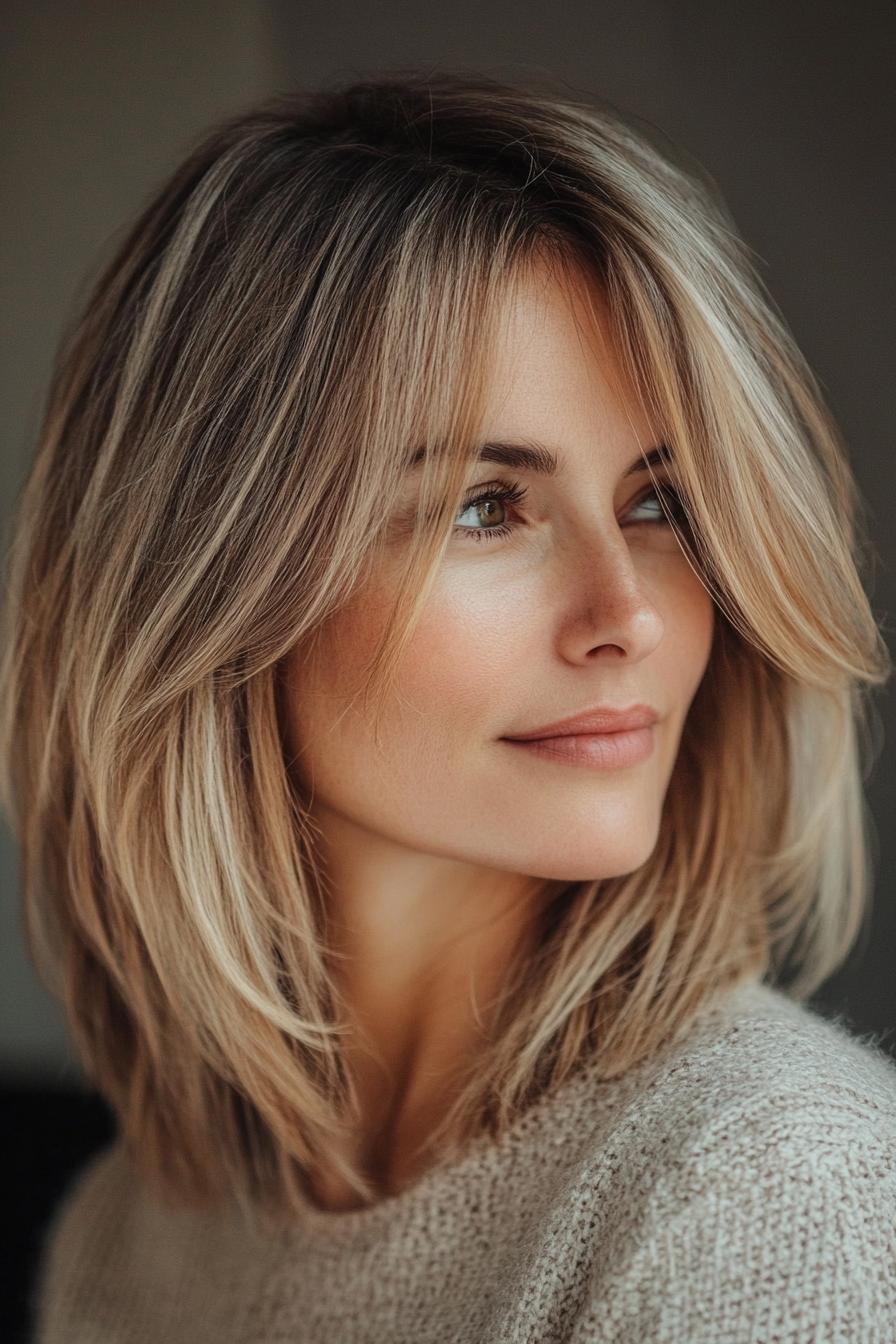 Chic Layered Hair