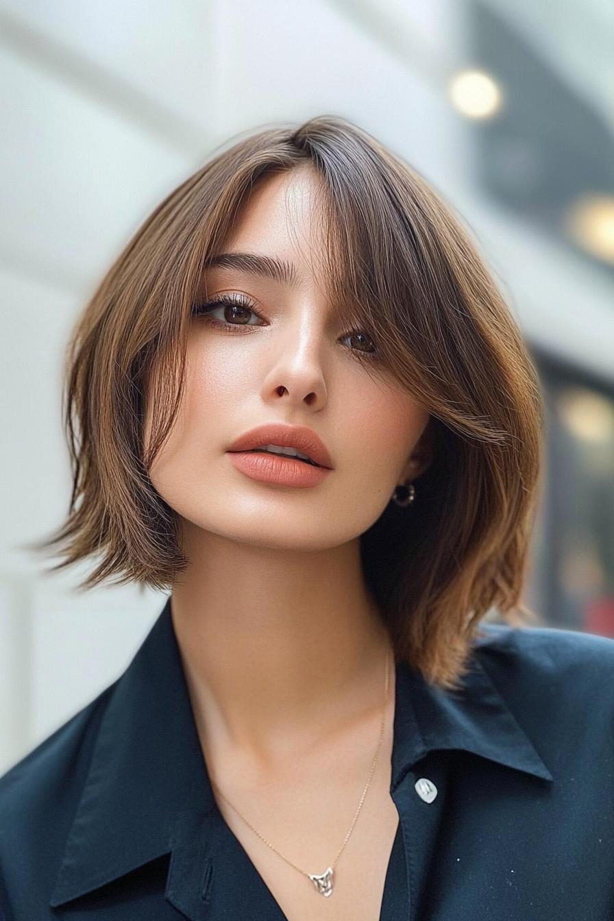 Chic Modern Bob Hairstyle