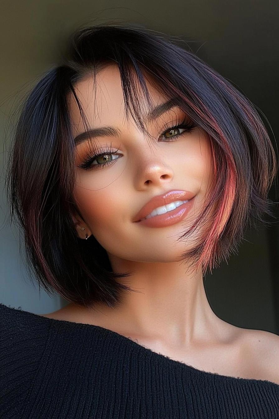 Chic Pink Bob Vibes