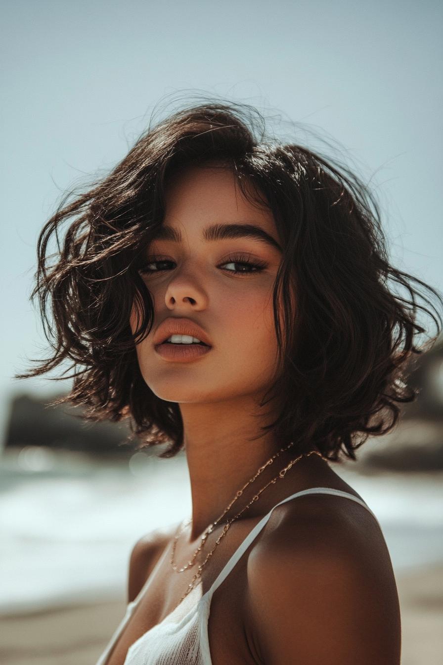 Chic Wavy Bob