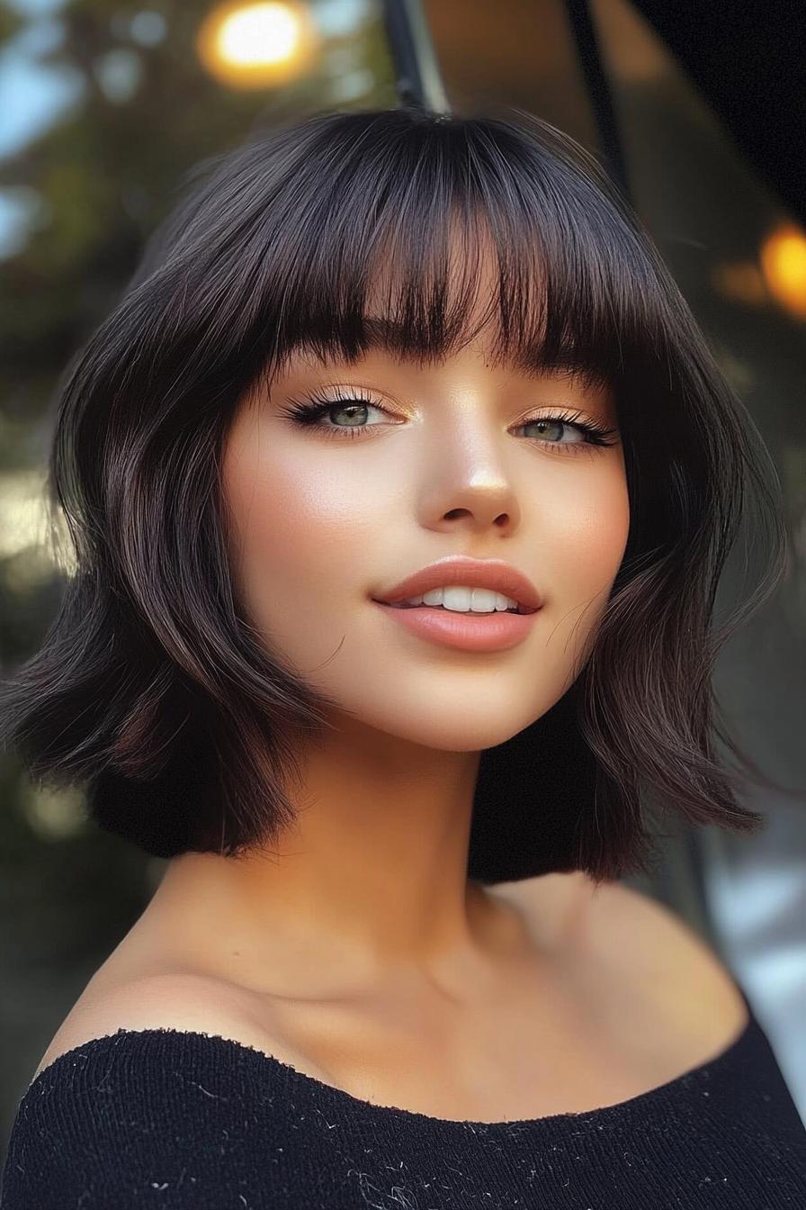 Chic Wavy Bob Elegance