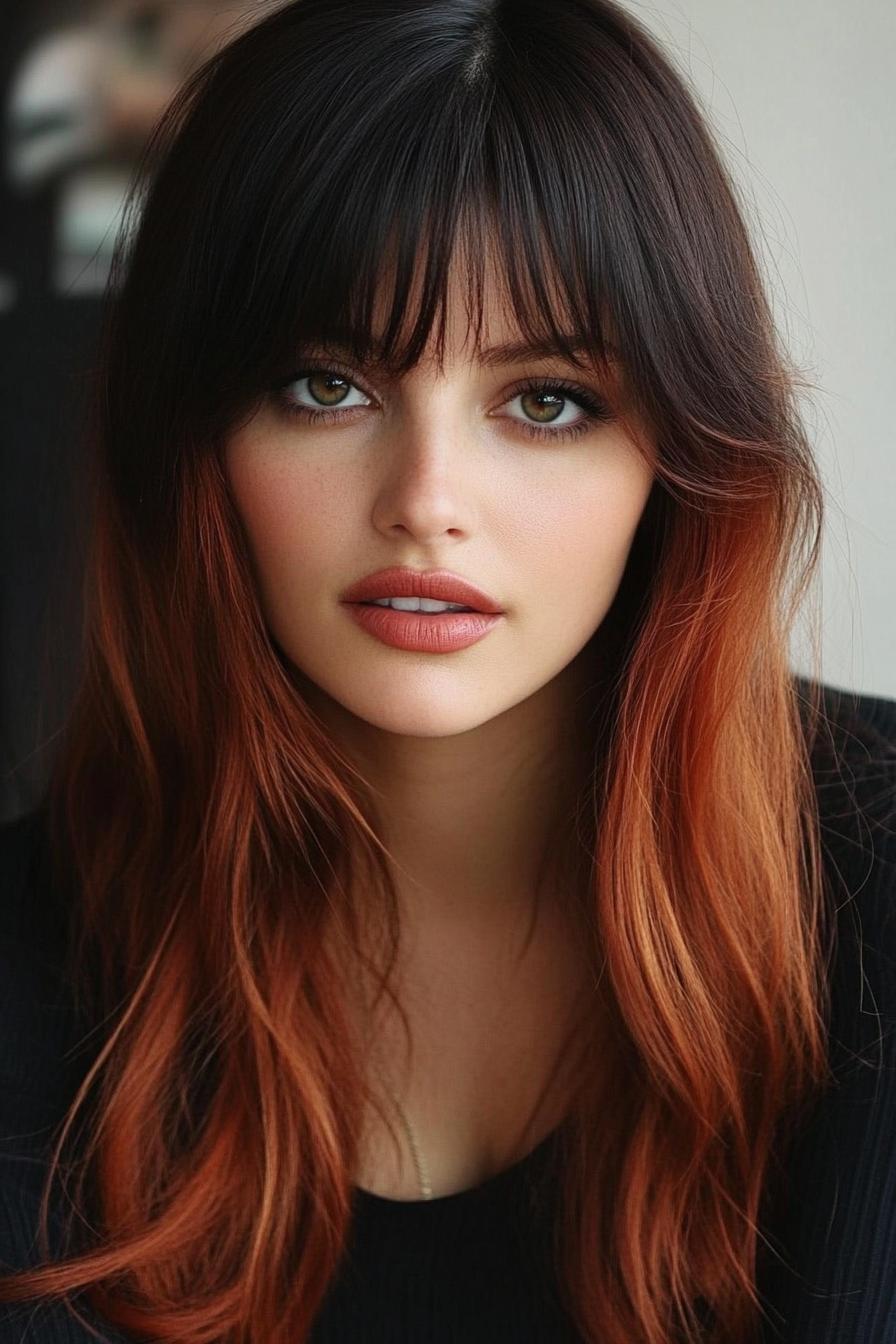 Fiery Ombre Hair Magic