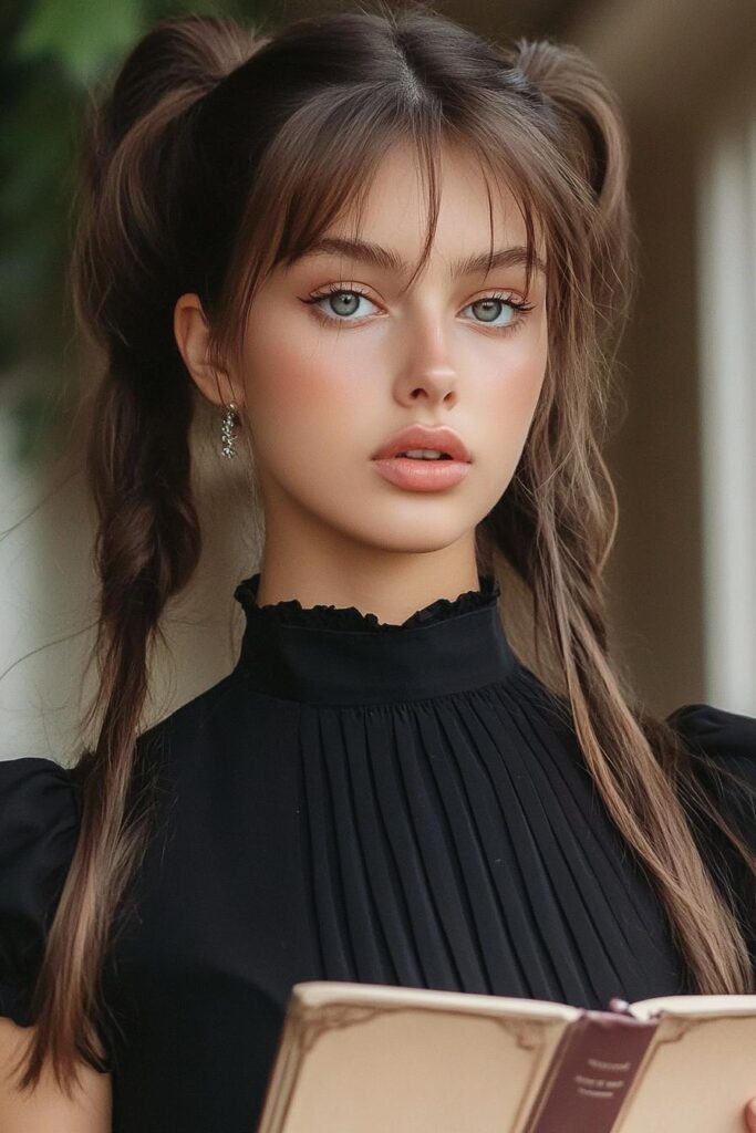 Stylish Bangs, Pigtails, and Scalp Care: Mastering Bangs, Pigtails, and Scalp Health