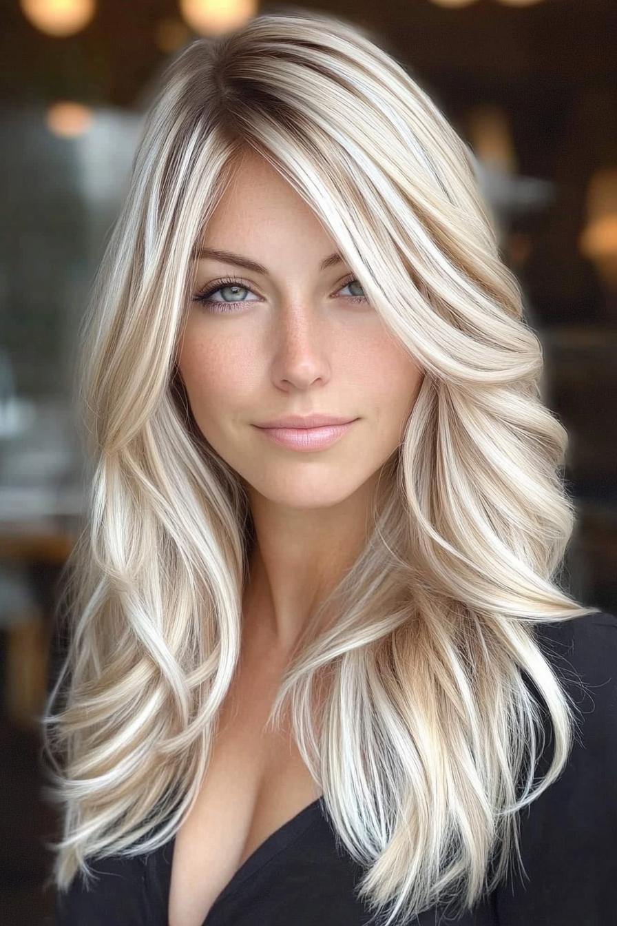 Sun-Kissed Blonde Waves