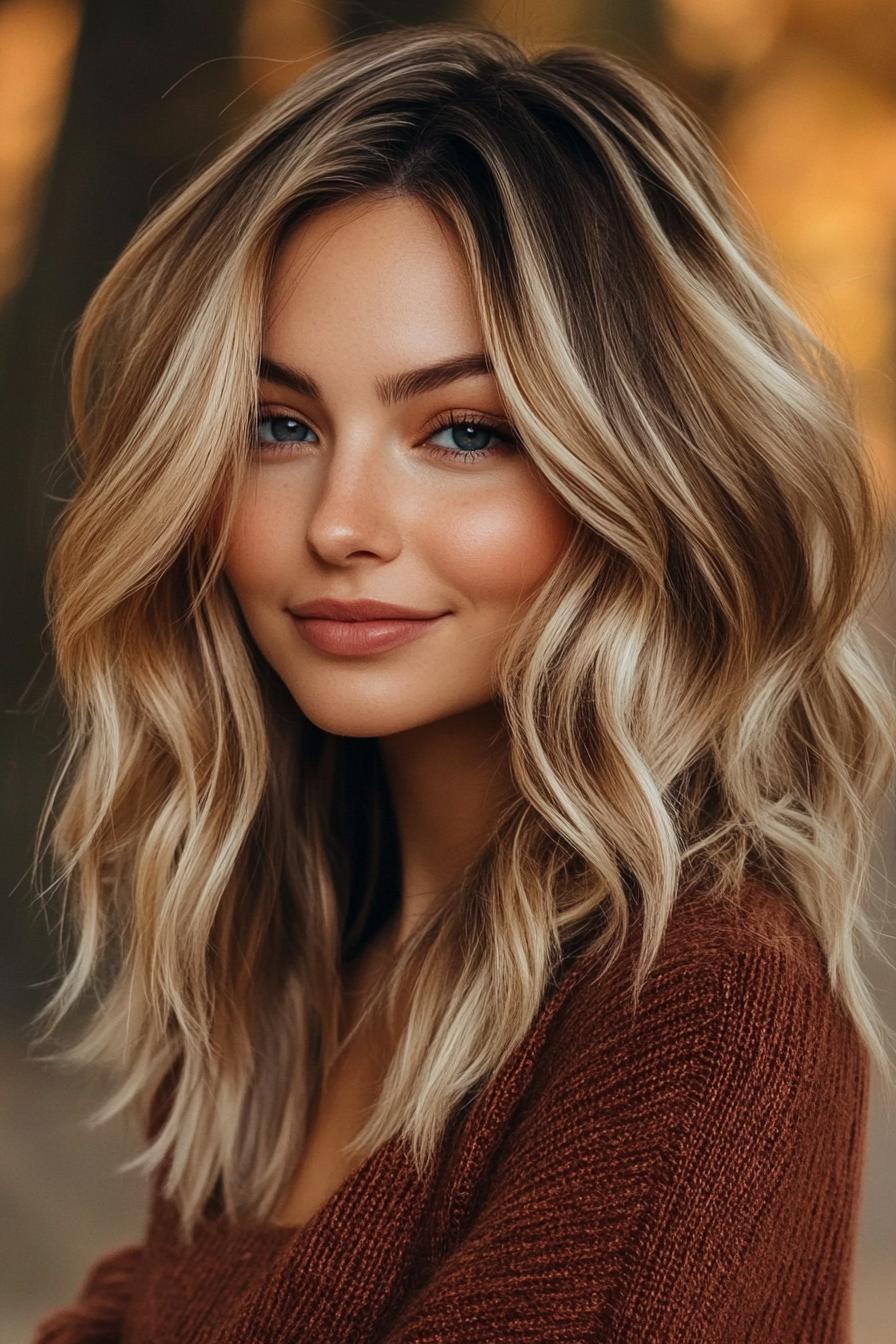 Sun-Kissed Blonde Waves