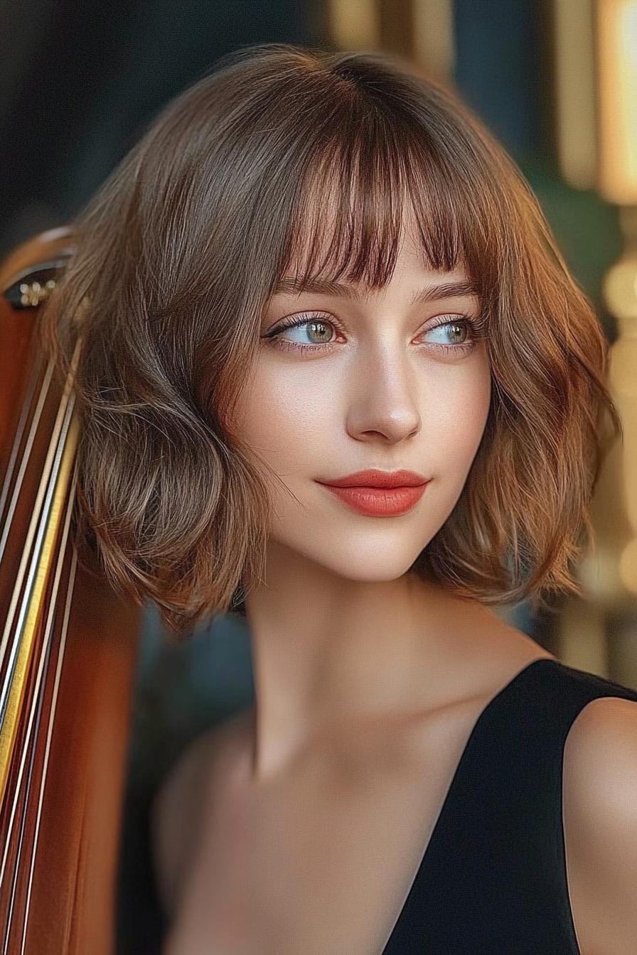 Wavy Bob Elegance