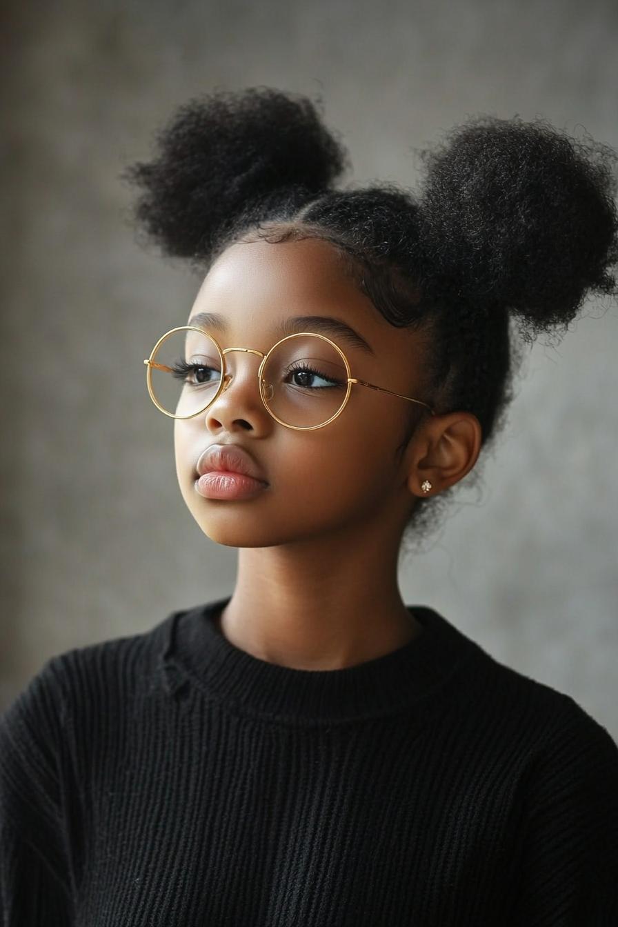 Afro Puffs Fun Style