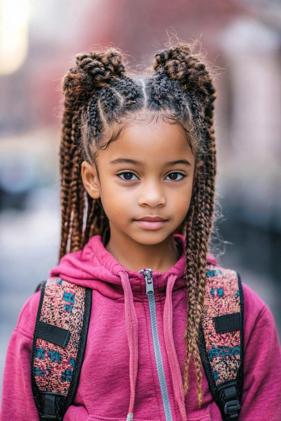 Braided Buns and Braids