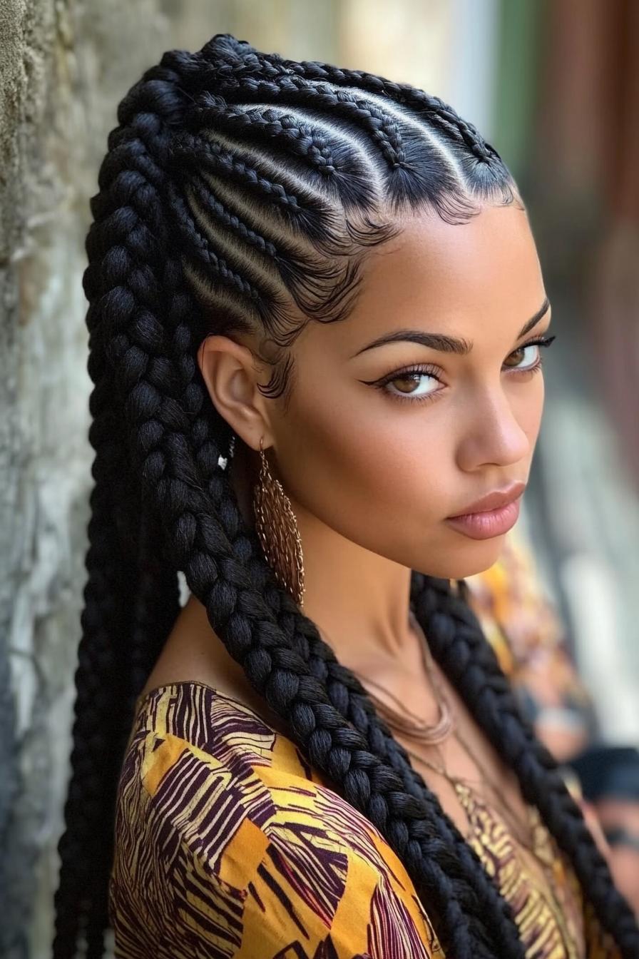 Braided Elegance Elevated High