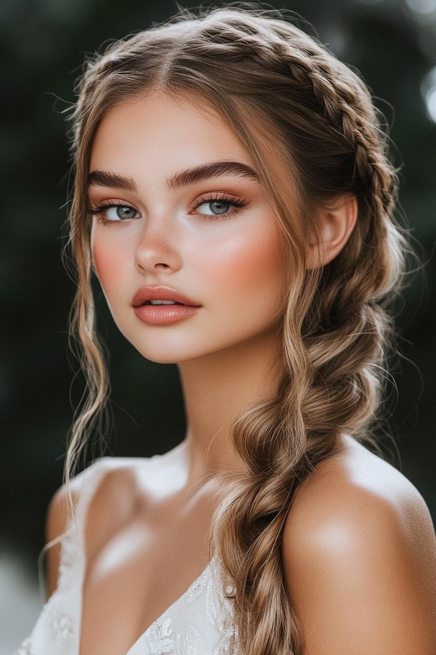 Braided Elegance in Bloom