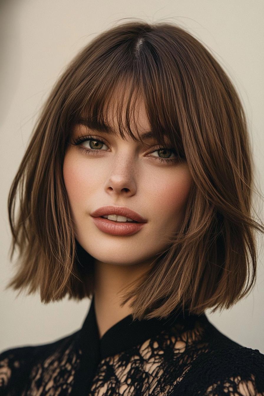 Chic Layered Bob Style