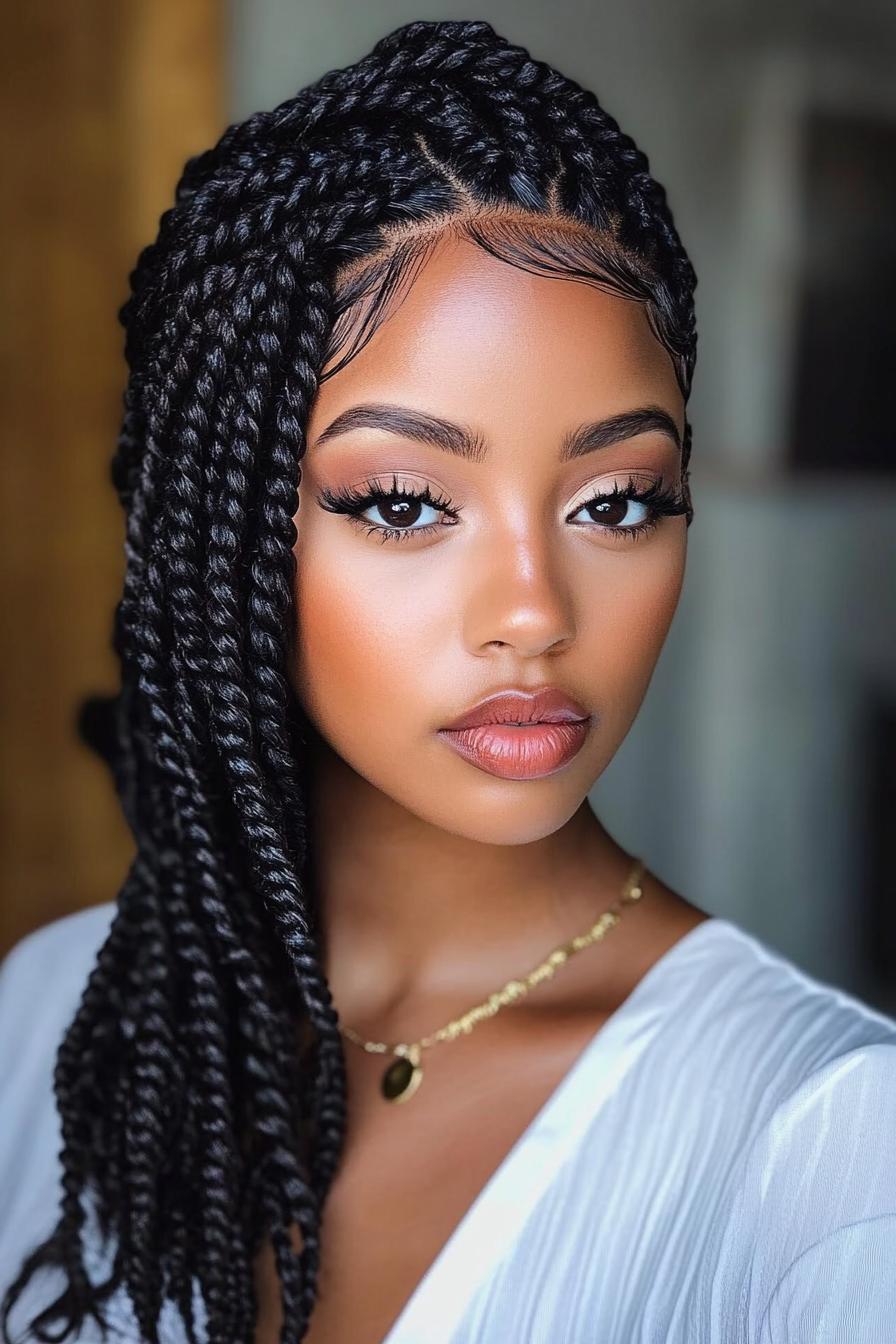 Elegant Braided Beauty