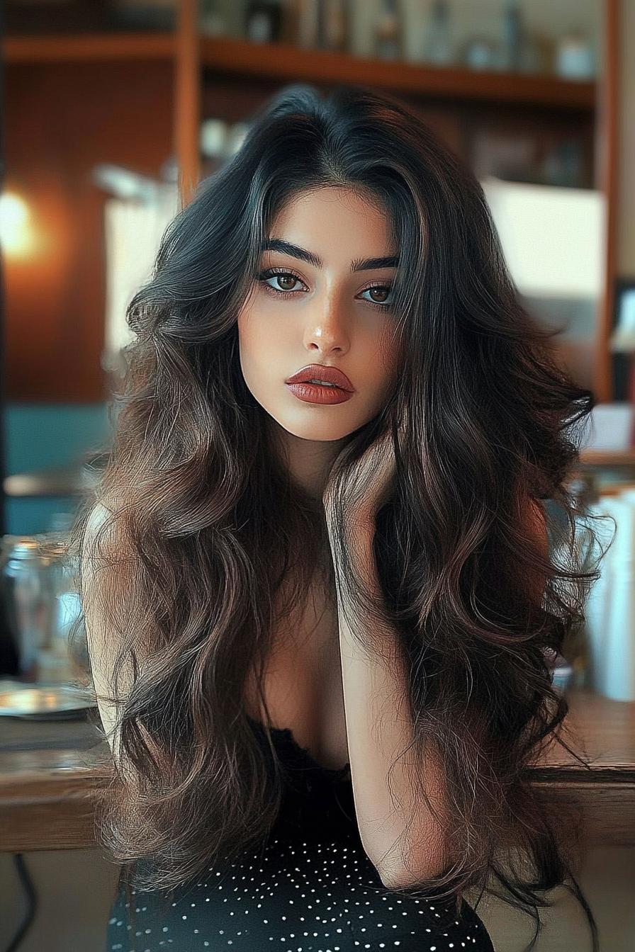 Glamour in Natural Waves