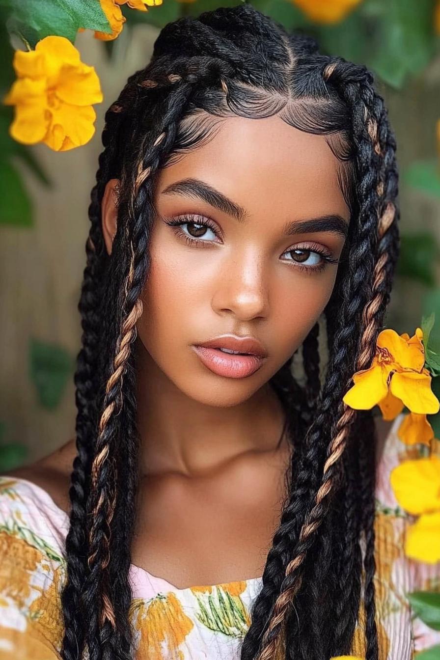 Golden Braids of Beauty