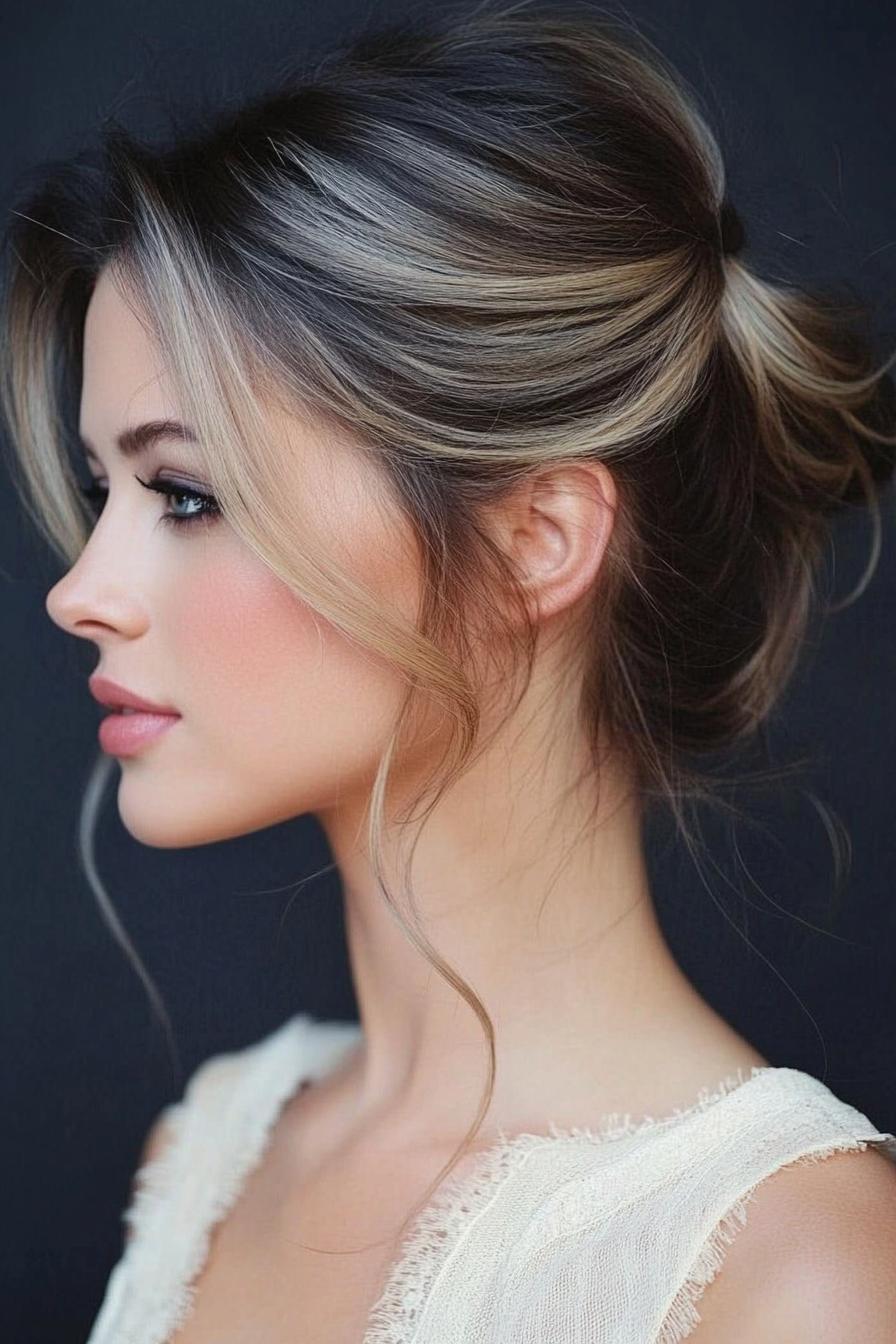 Graceful Low Bun