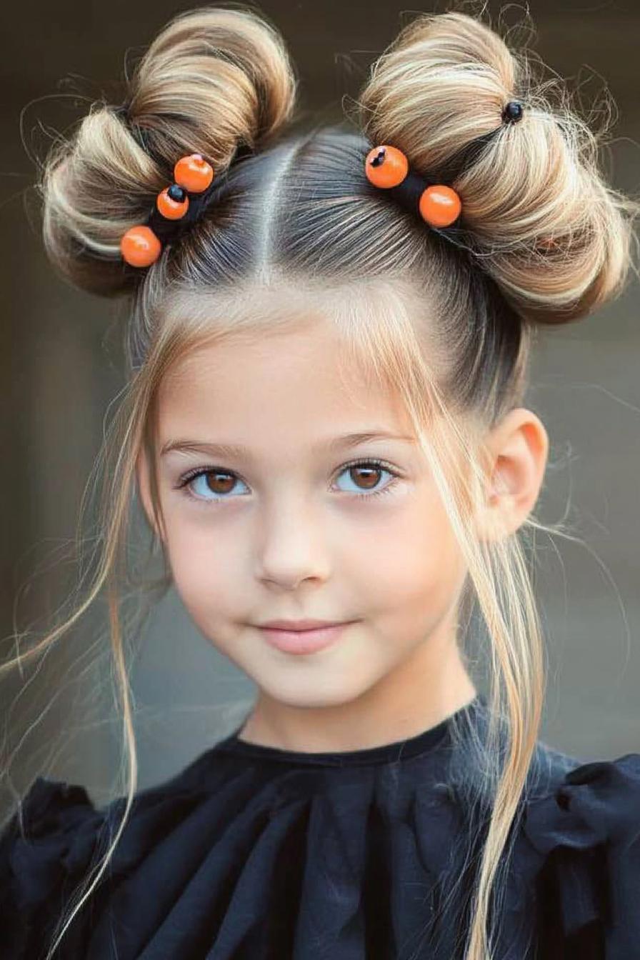 Playful Buns and Beads