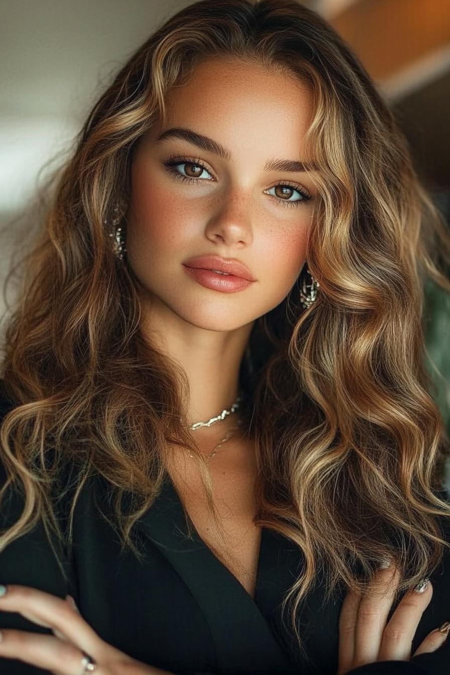 Sun-Kissed Wavy Elegance