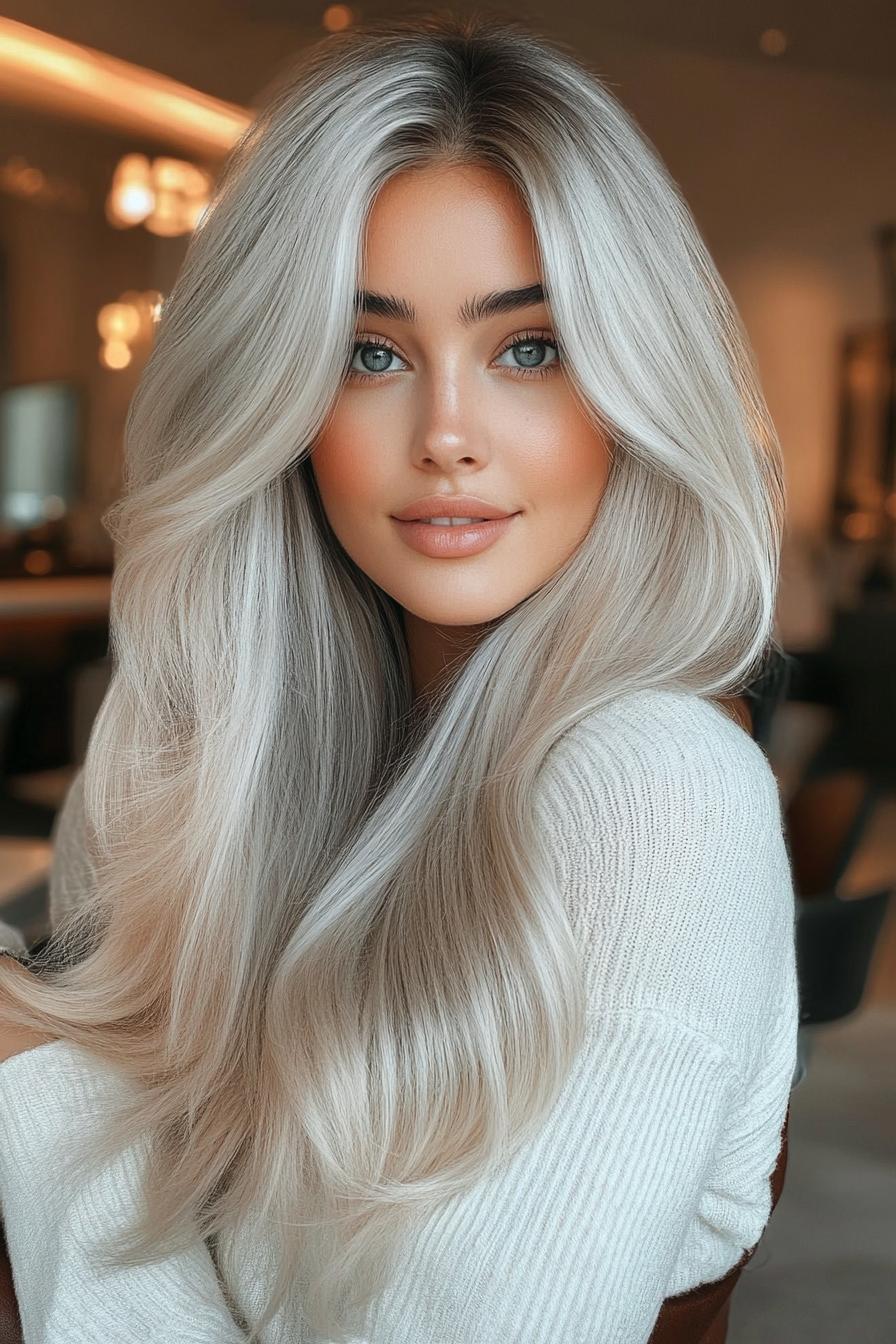 Waves of Silver Beauty