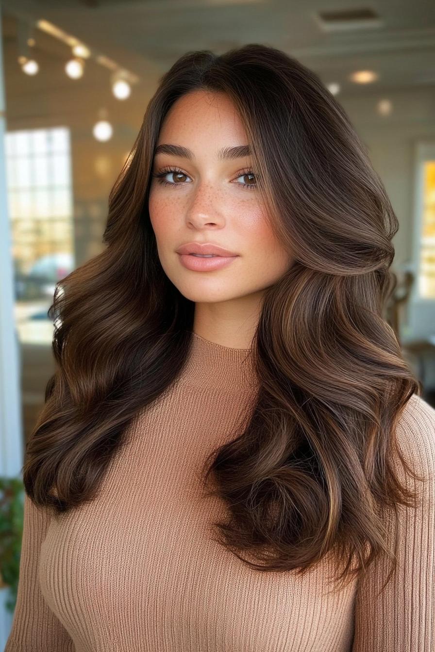 Wavy Hair Elegance Unleashed