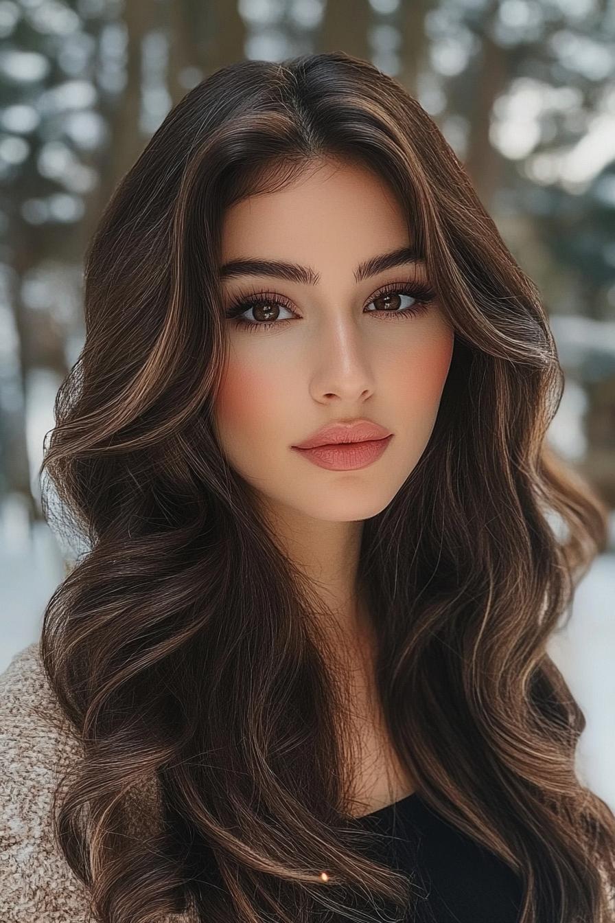 Wavy Hair Elegance