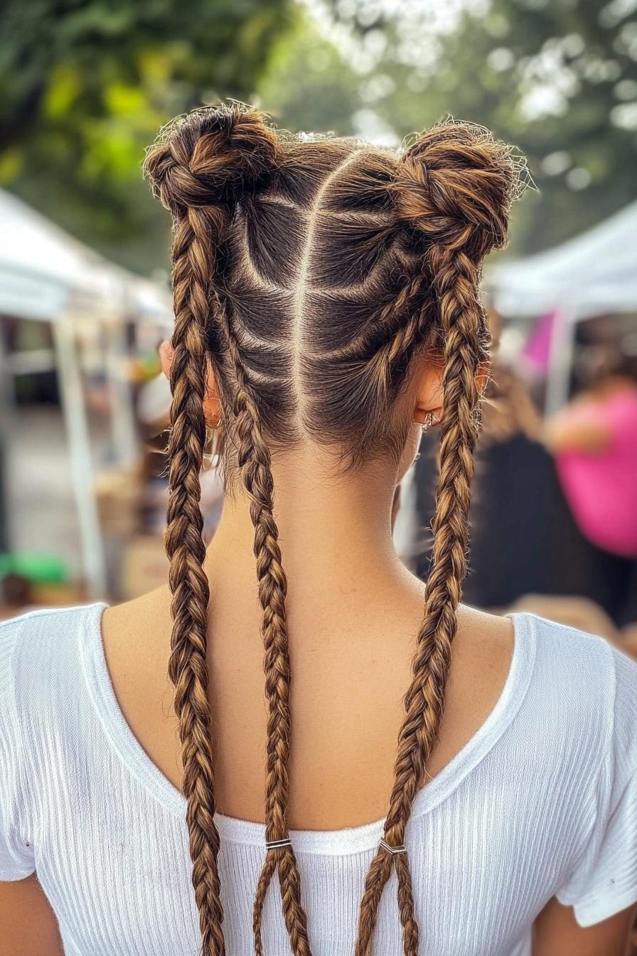 Braided Elegance in Motion