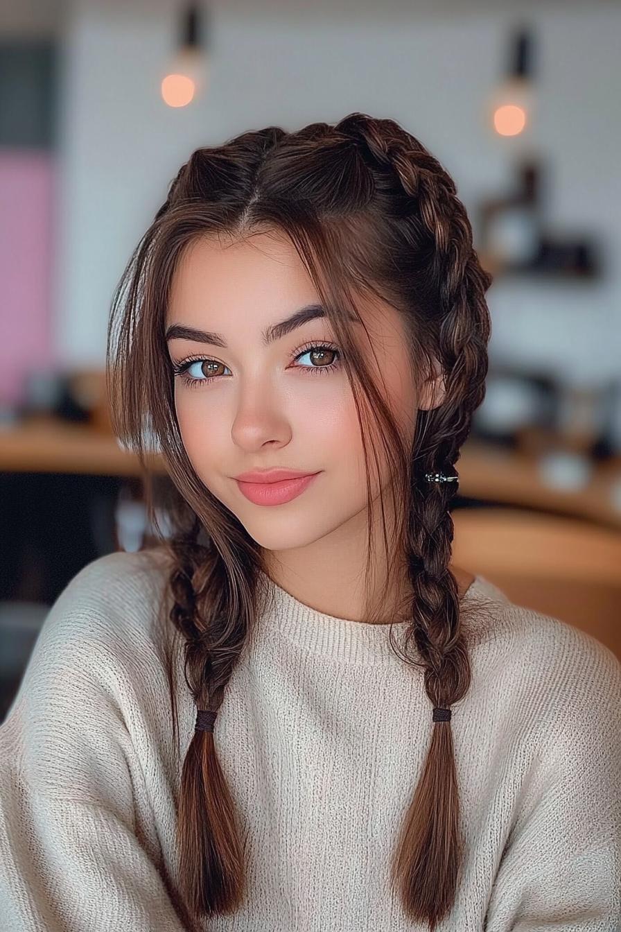 Braided Pigtail Elegance