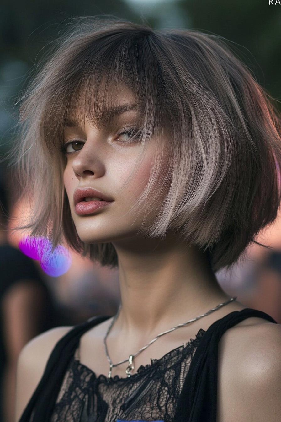 Chic Ash-Blonde Vibe