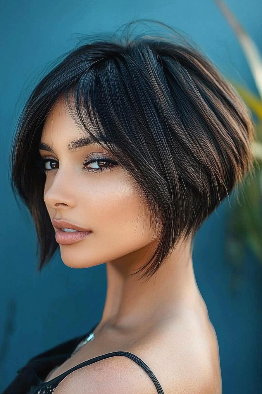 Chic Bob with Bangs