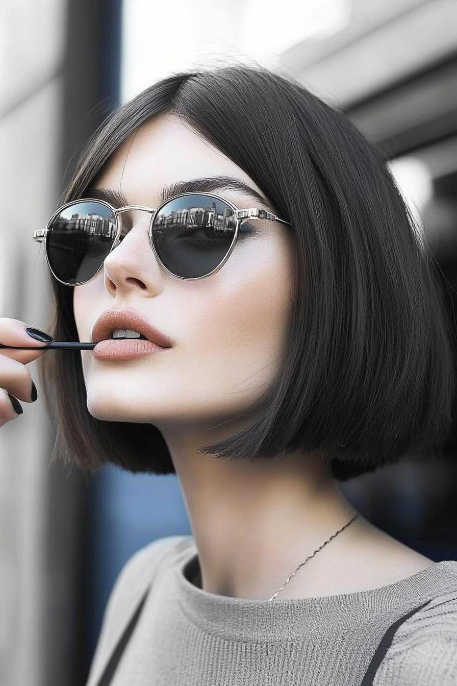 Chic Contemporary Bob Style