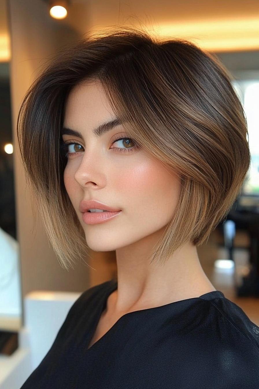 Chic Layered Bob Brilliance