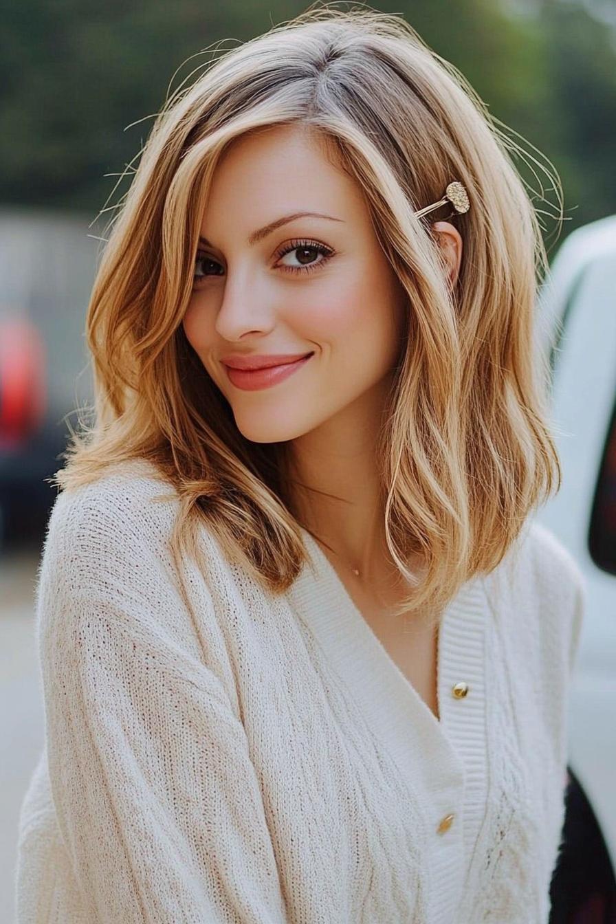 Chic Layered Bob Style