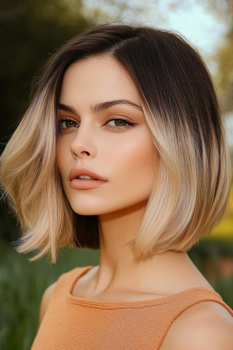 Chic Ombre Bob Style