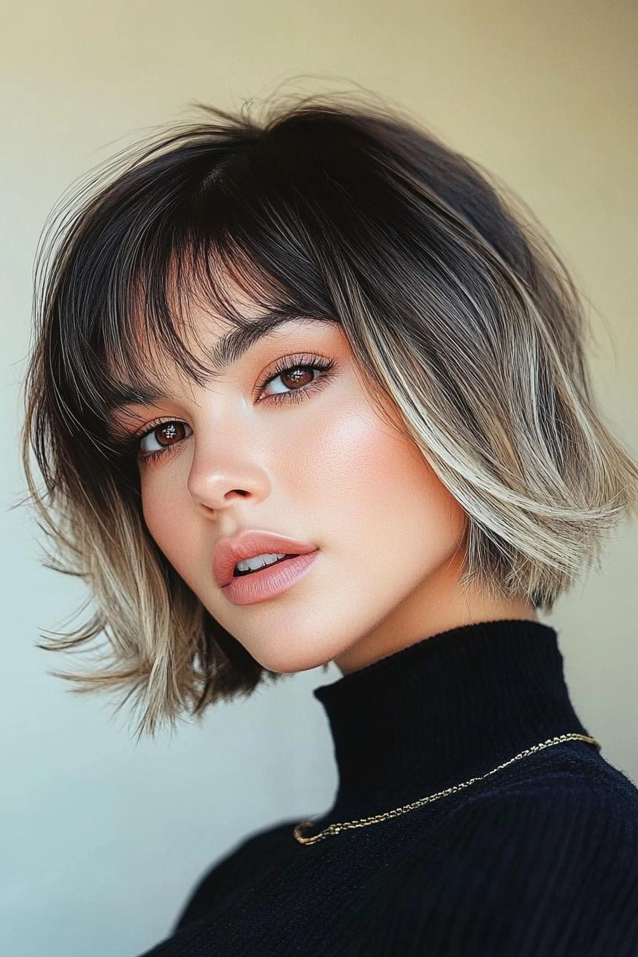 Chic Textured Bob Elegance