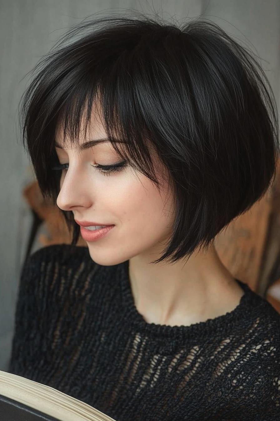 Chic Textured Bob Style