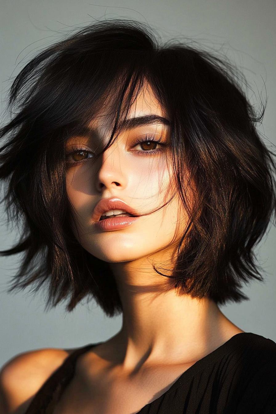 Chic Textured Bob Style