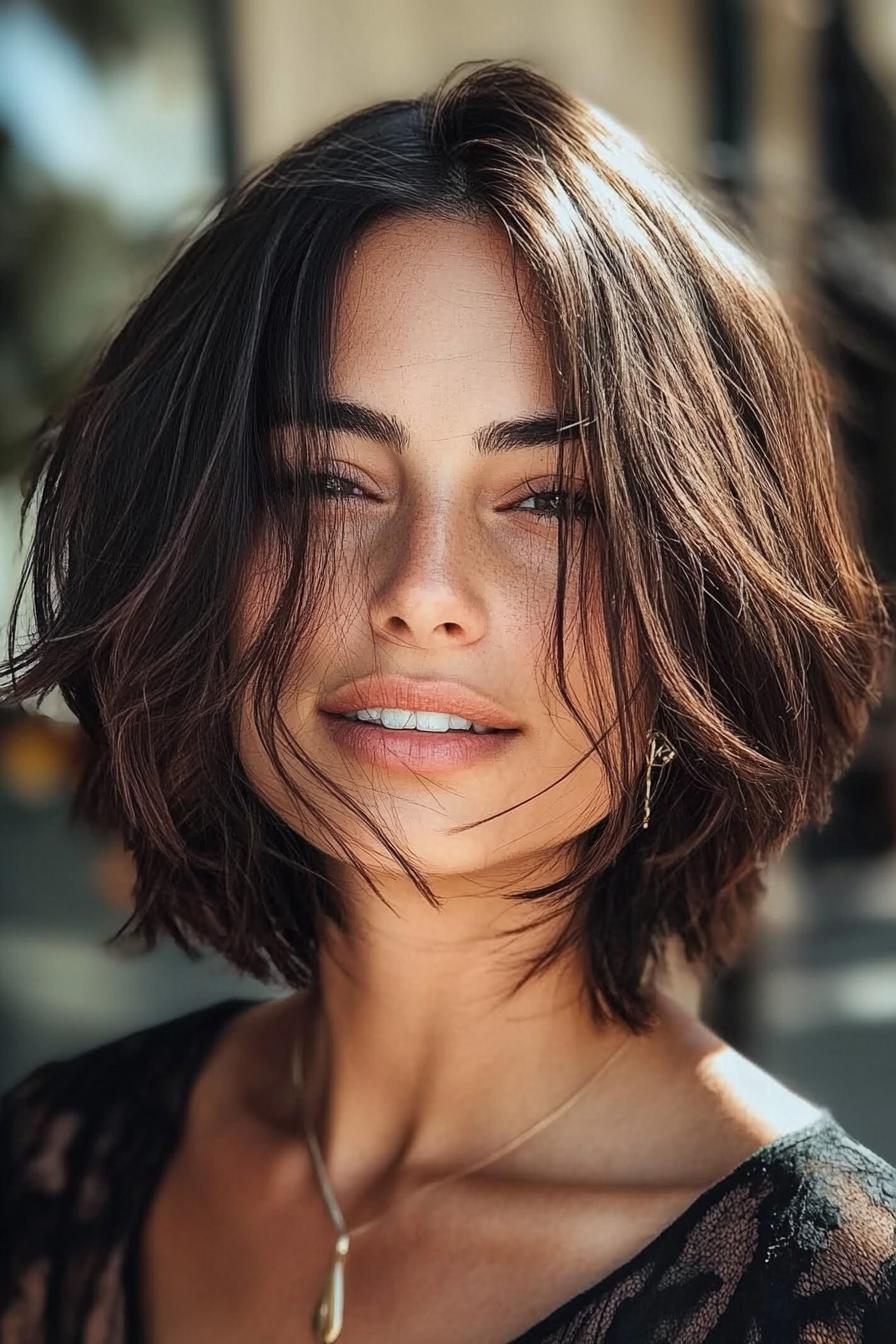 Chic Tousled Bob