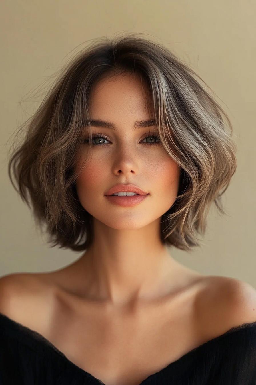 Chic Wavy Bob