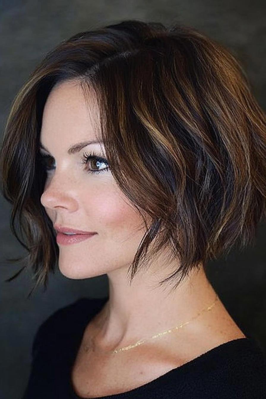 Chic Wavy Bob Vibes