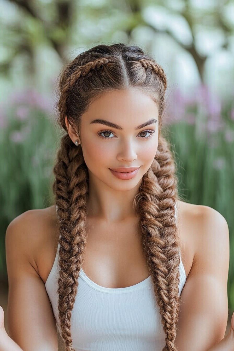 Elegant Braided Beauty