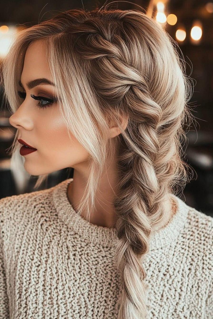 Elegant Side Braid