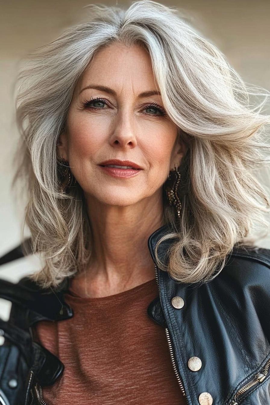 Gray Hair Elegance