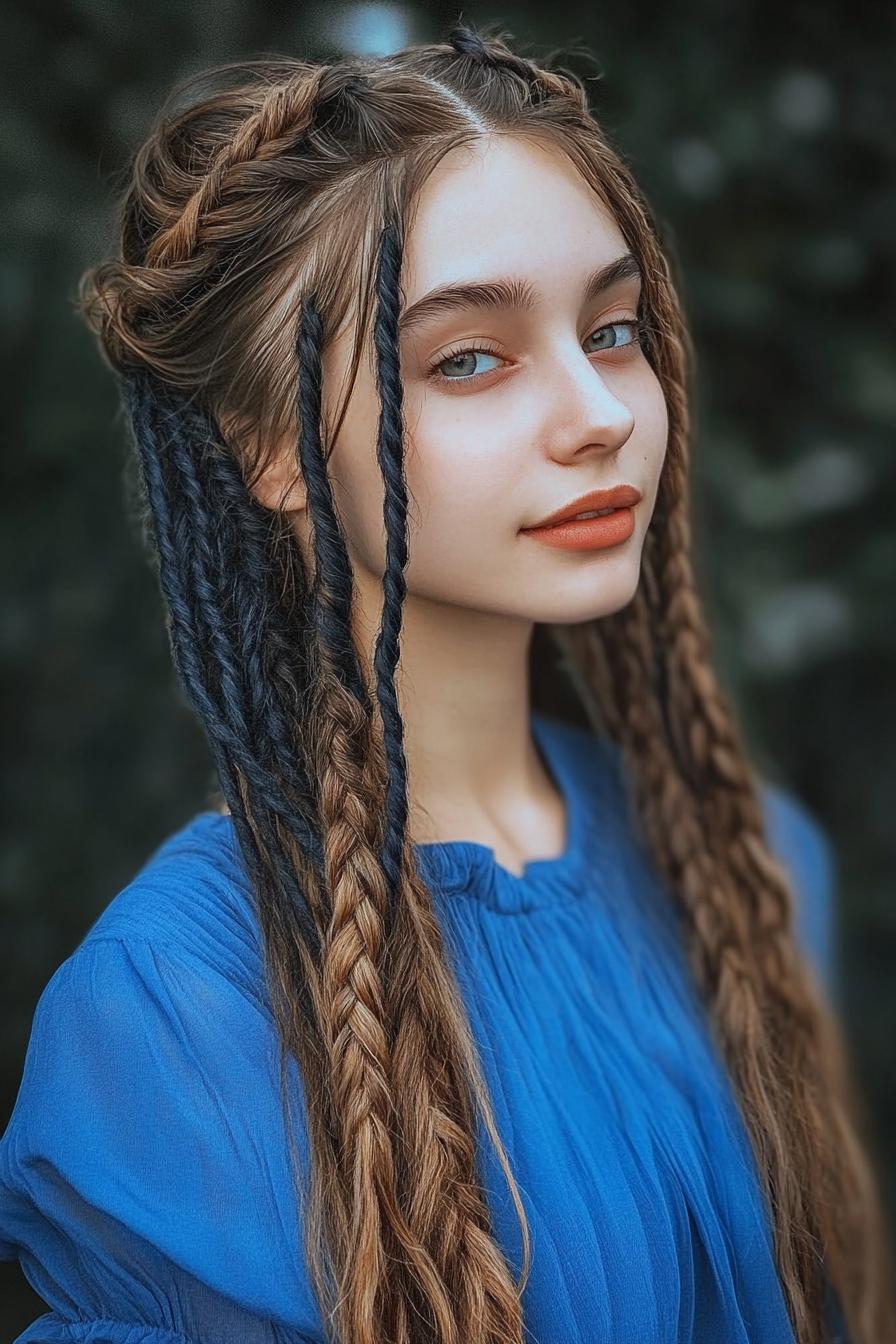 Intricate Braids and Twists