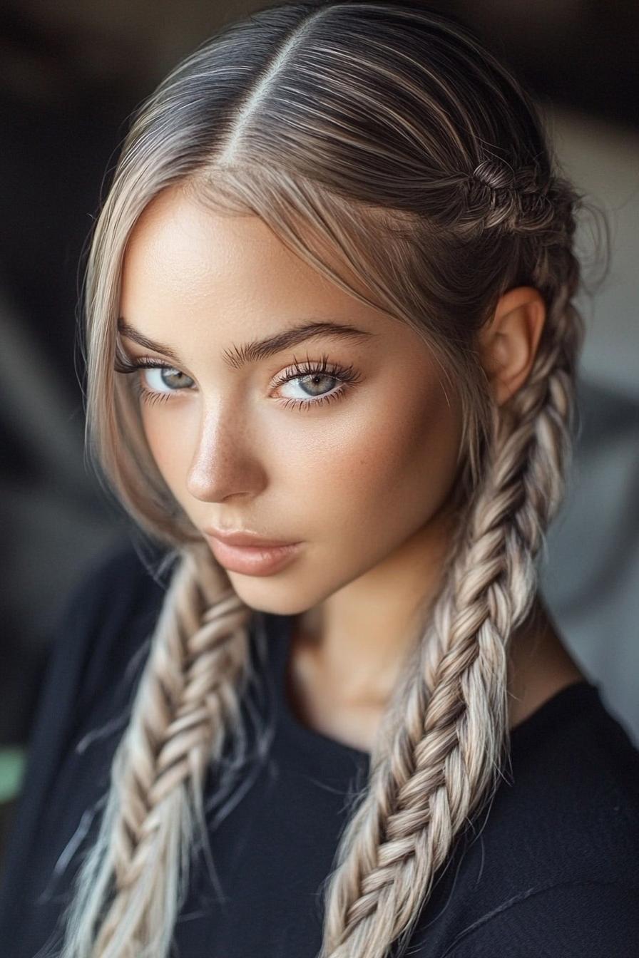 Neat Braided Elegance