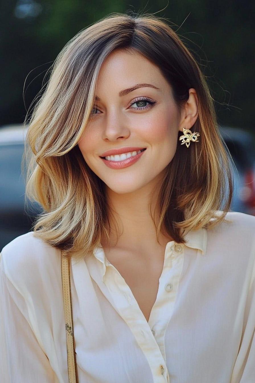 Sun-Kissed Bob Elegance