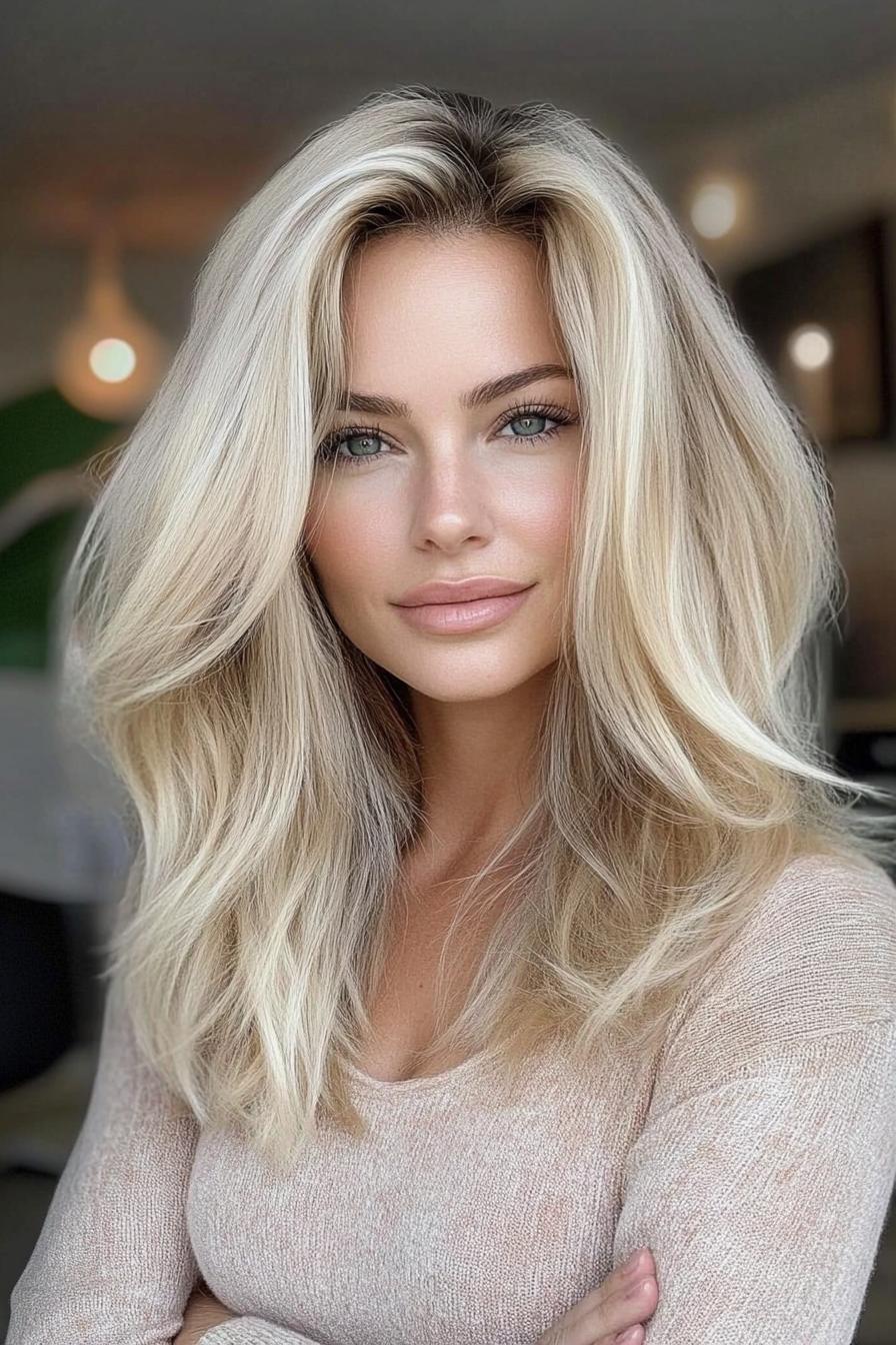 Bouncy Blonde Hair Goals