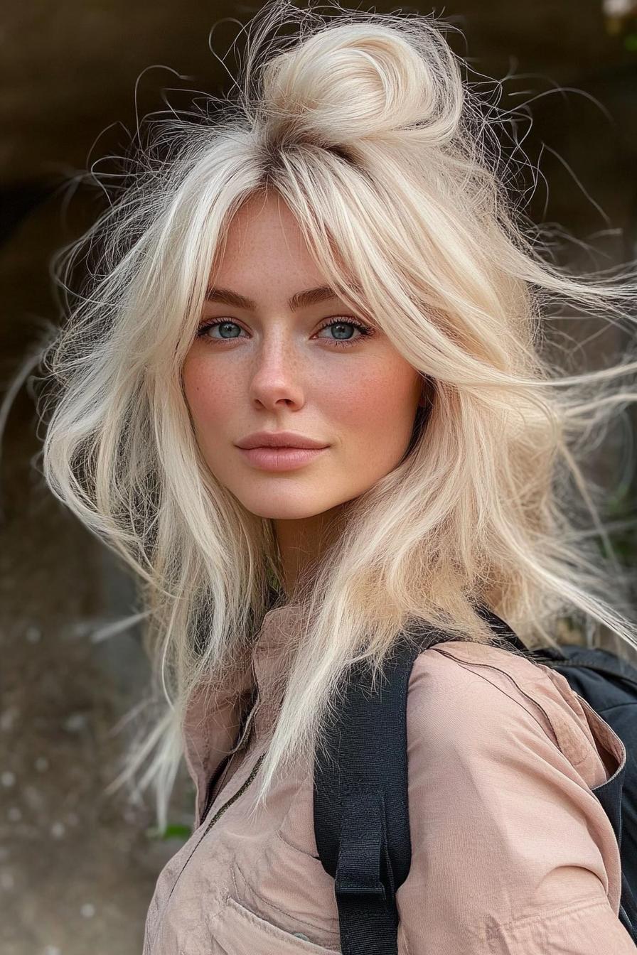 Chic Blonde Waves